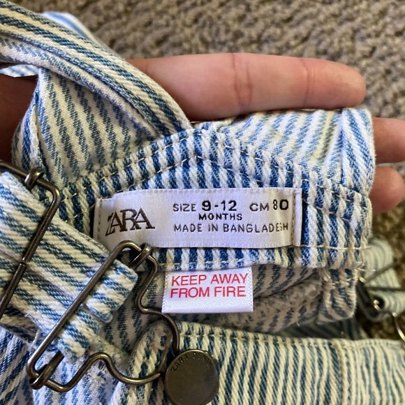Zara denim overalls - Picture 3 of 6